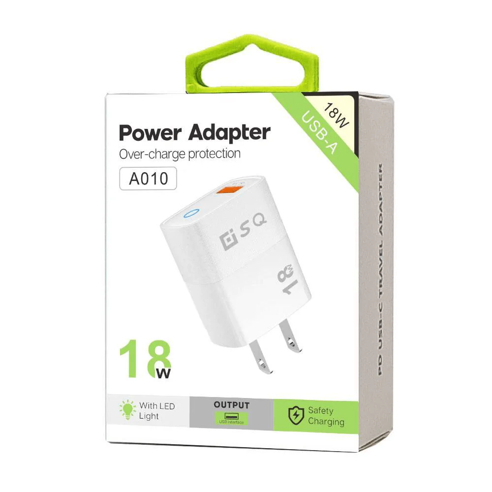 QC3.0 USB Charging Adapter (white)