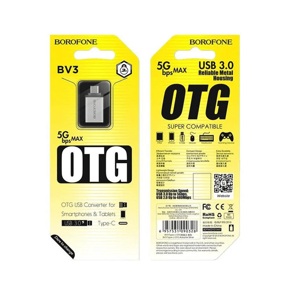 Type-C to USB Adapter (silver)