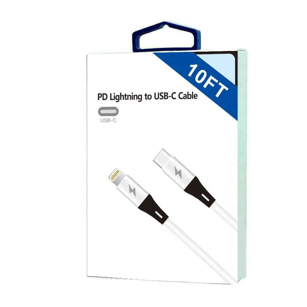 H.D 8-Pins to C Cable 10FT (white)