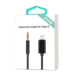 3.5mm to Type-C Male to Male Cable (black)