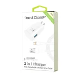 2 in 1 Charger for Samsung Micro USB v8 v9 (QC)